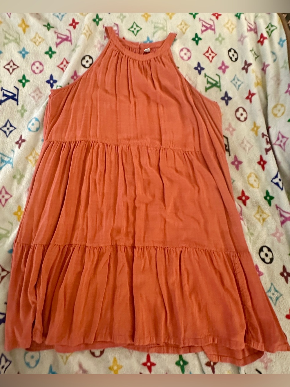 Old Navy Women’s Coral Orange Dress